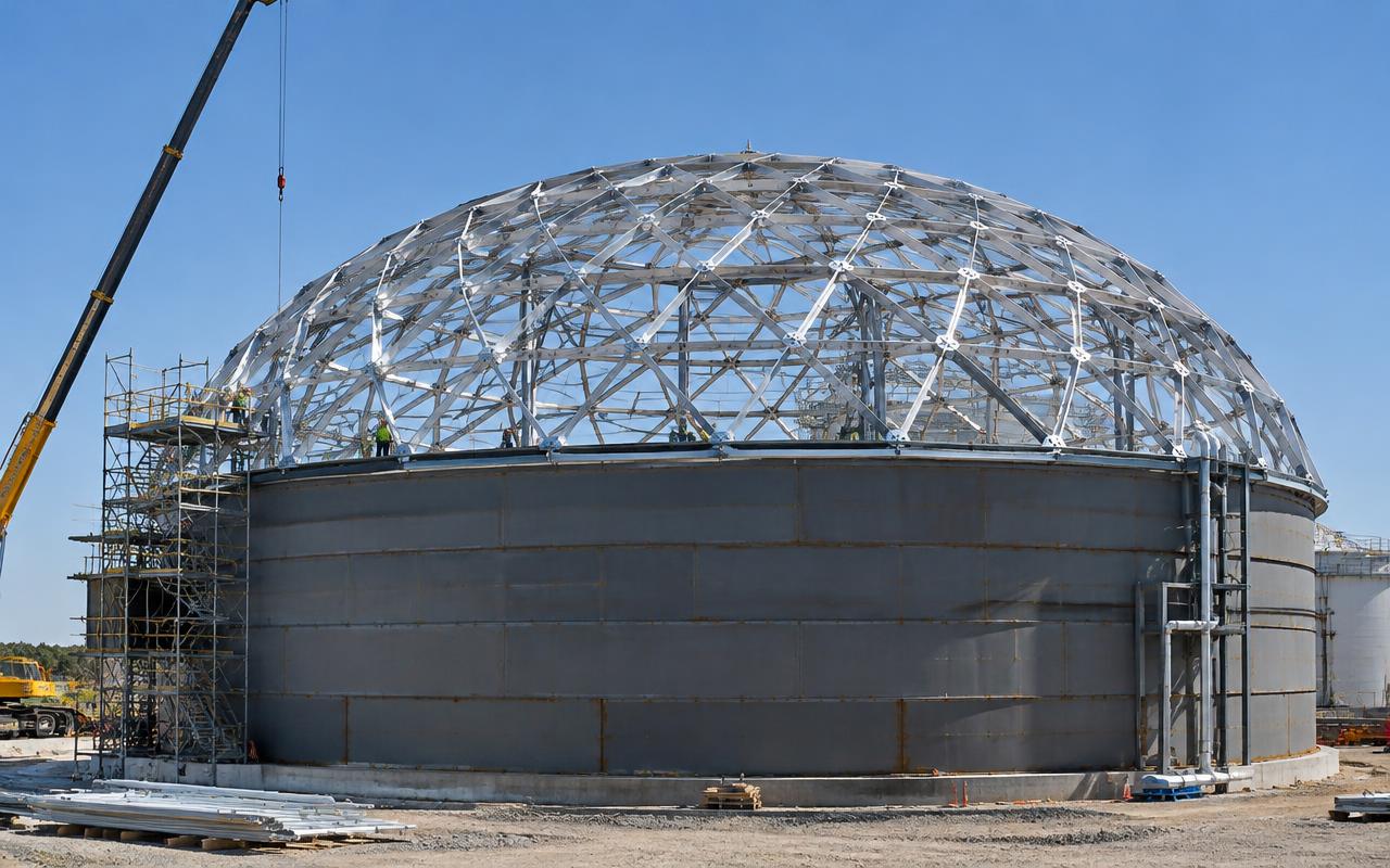Steel Domed Tank Roof