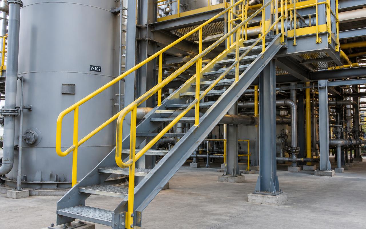 20 m Standalone Steel Staircase